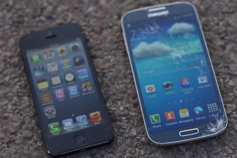 iphone 6 vs samsung galaxy s4 drop test|Plastic Samsung Galaxy S4 Loses To iPhone 5 in Drop Test.